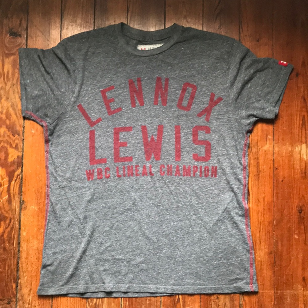 Roots of Fight Under Armour Lennox Lewis T-shirt
